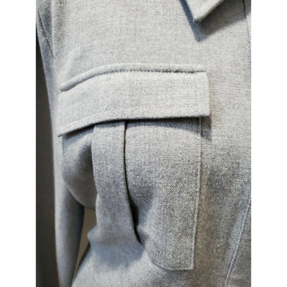 Liz Claiborne Women's Gray Polyester Collared Long Sleeve Casual Jacket 12 - Picture 4 of 12